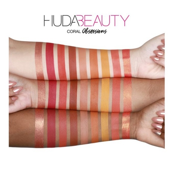 🍑Huda beauty Coral obsessions pallette🍑 - Picture 2 of 7